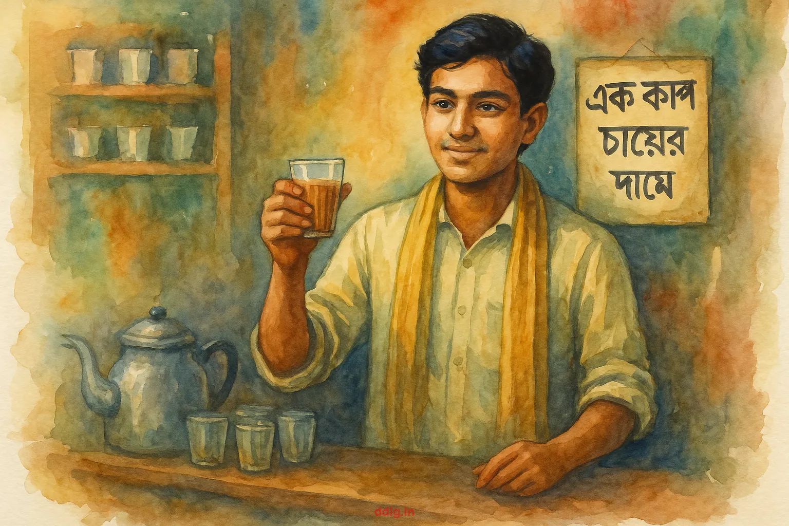 এক কাপ চায়ের দামে