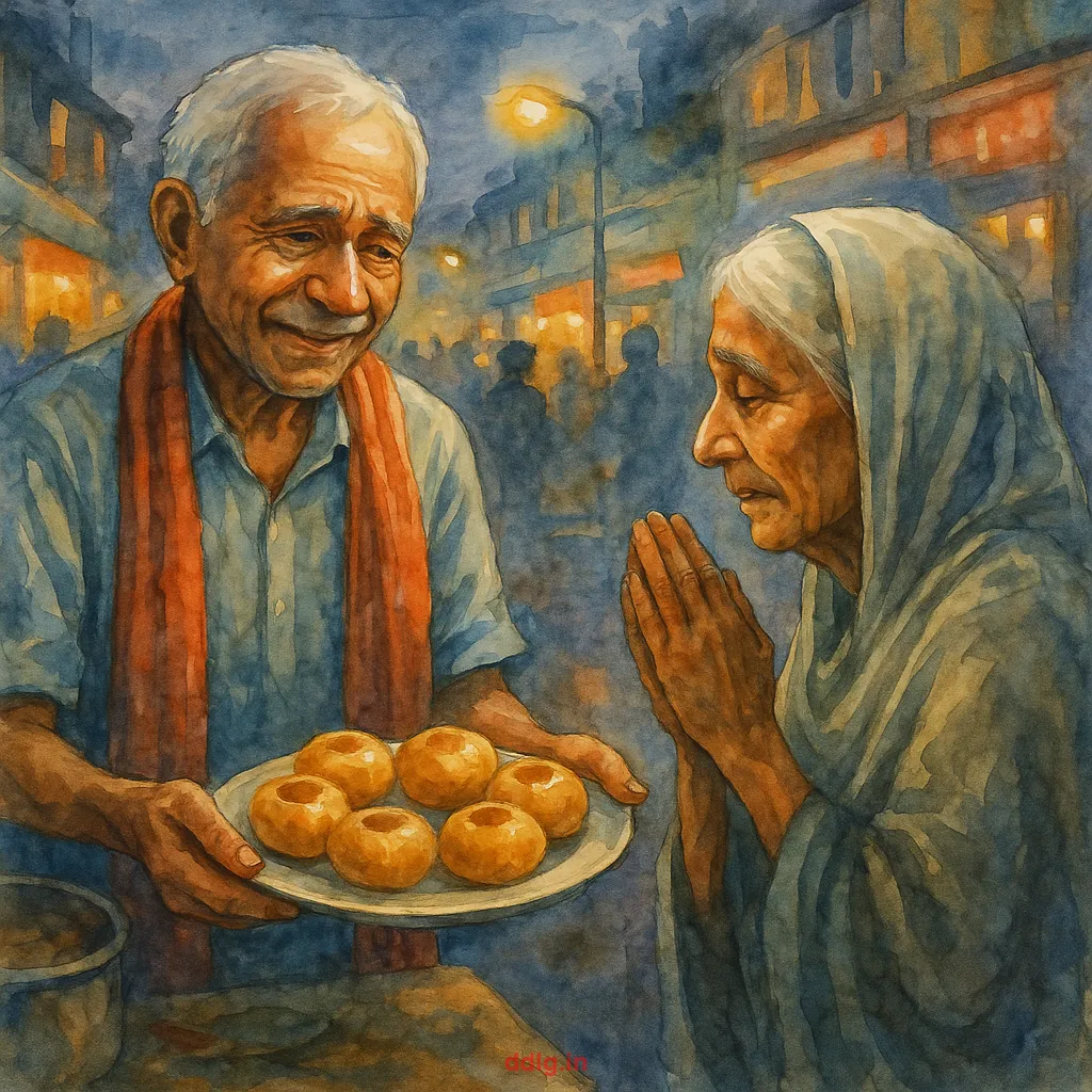 শেষ ফুচকার থালা